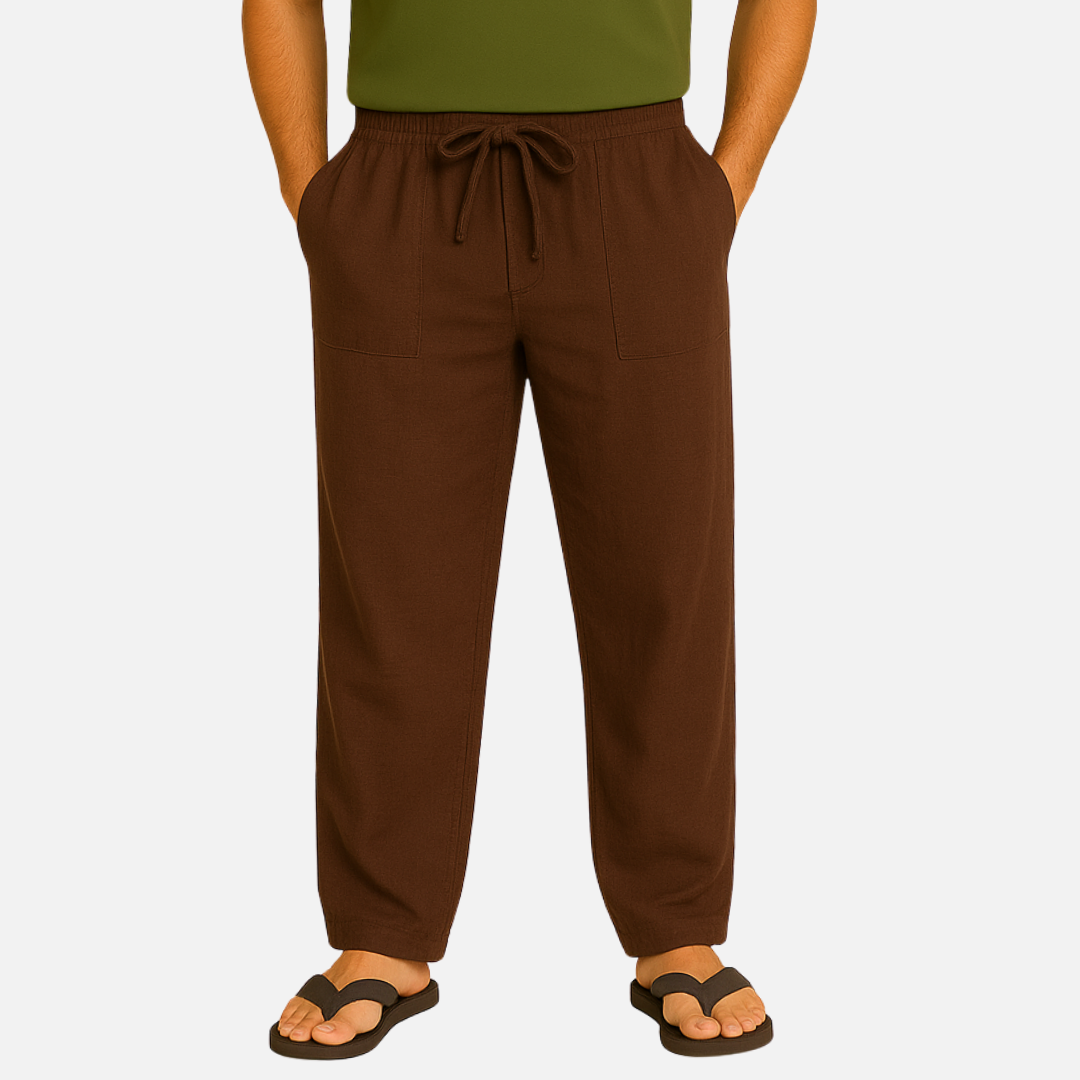 Linen Beach Pants – Lightweight Summer Pants for Men