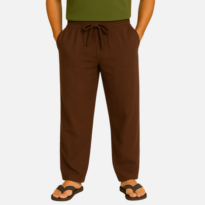 Linen Beach Pants – Lightweight Summer Pants for Men