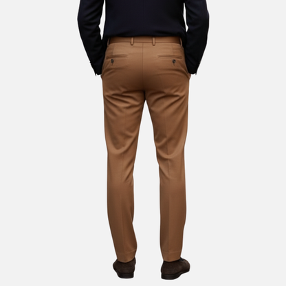 Men’s Classic Tailored Pants  – Slim Fit Formal Pants