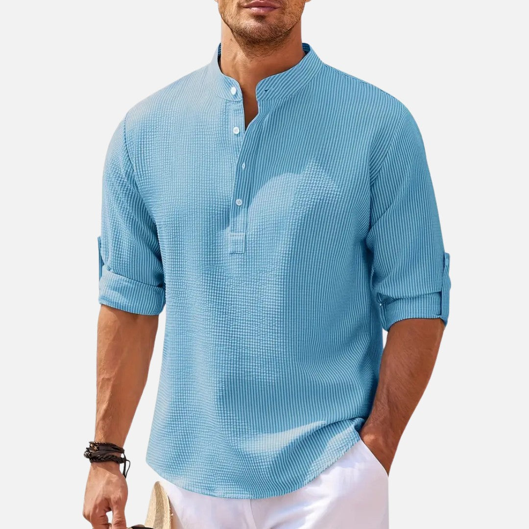 Elara | Men’s Long Sleeve Polo