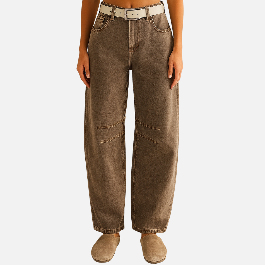 Wide Leg Denim Jeans – Y2K Pants