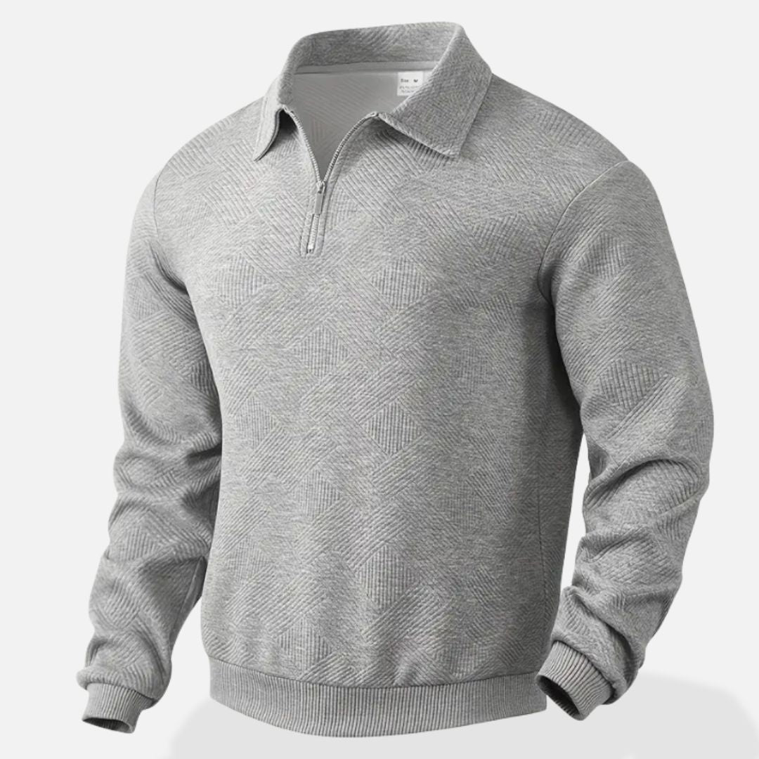 Elara | Men’s Premium Half-Zipper Sweater