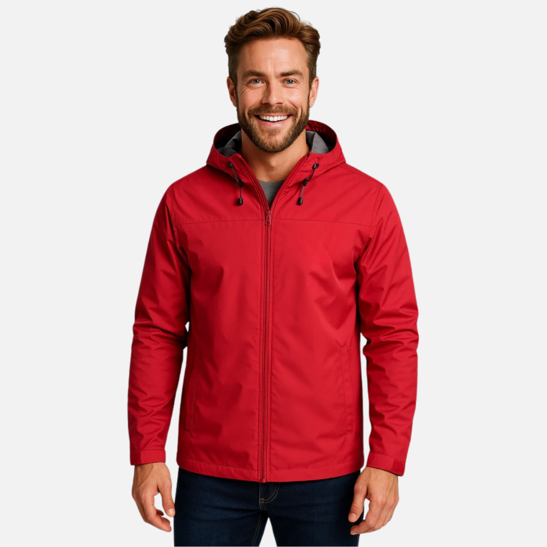 Men’s Jacket – Lightweight Windbreaker with Hood