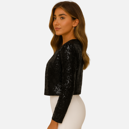 Women’s Sequin Blazer – Sparkly Jacket