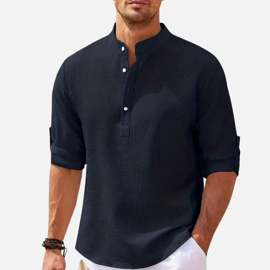 Elara | Men’s Long Sleeve Polo