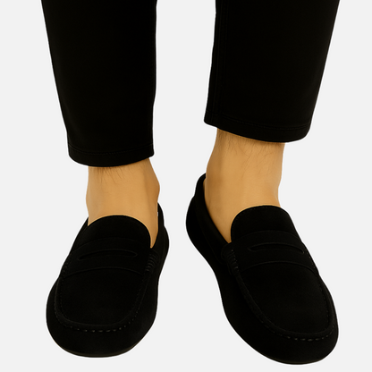 Men’s Suede Loafers – Classic Slip On Moccasin Shoes