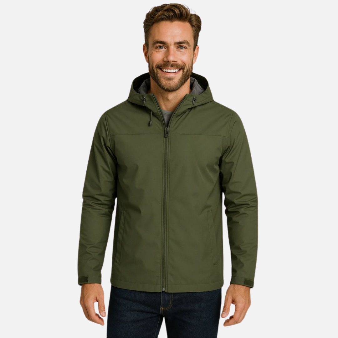 Men’s Jacket – Lightweight Windbreaker with Hood