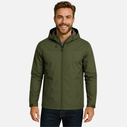 Men’s Jacket – Lightweight Windbreaker with Hood