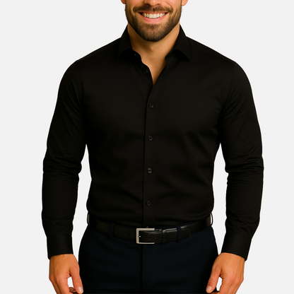 Stretch Shirt – Smart Long Sleeve Business Shirt