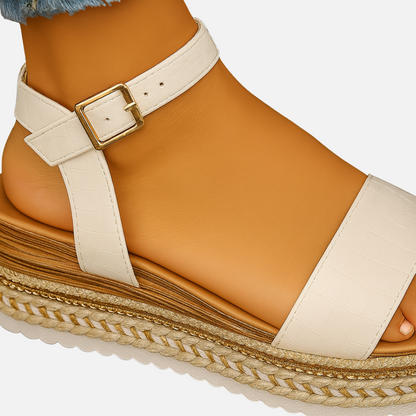 Women's Open Strapped Sandals - Heeled Sandals