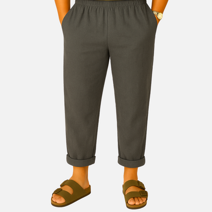 Men’s Breathable Linen Pants – Lightweight Summer Pants