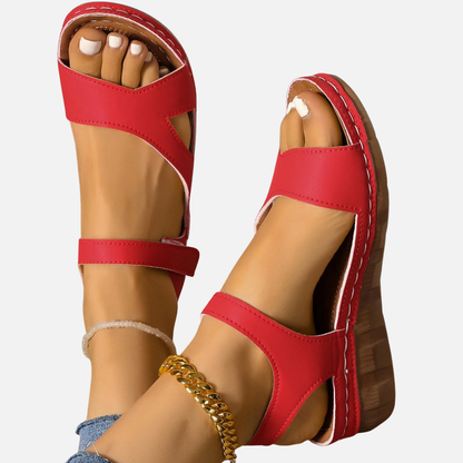 Women’s Strapped Wedge Sandals