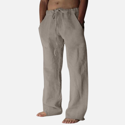 Men’s Relaxed Fit Linen Pants