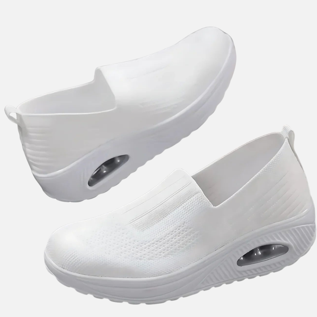 Women's Breathable Knit Slip-On Sneakers