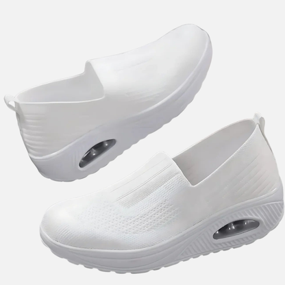 Women's Breathable Knit Slip-On Sneakers