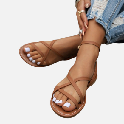 Women’s Elegant Strappy Flat Sandals