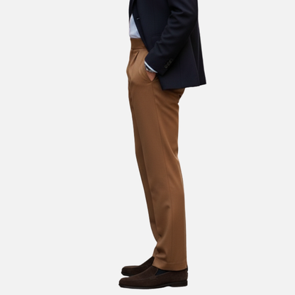 Men’s Classic Tailored Pants  – Slim Fit Formal Pants