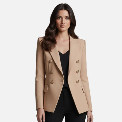 Women’s Cardigan Double-Breasted Tailored Blazer