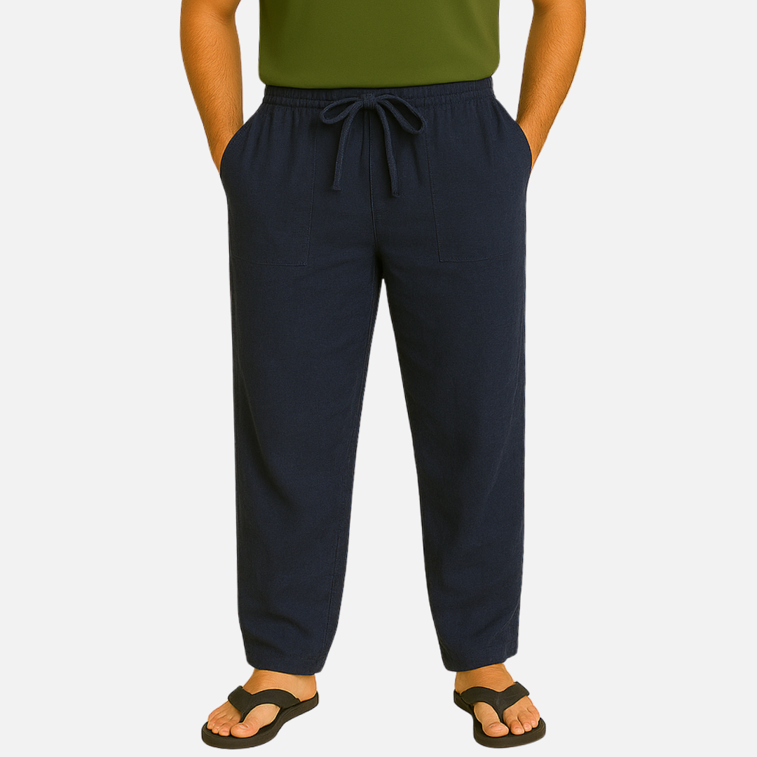 Linen Beach Pants – Lightweight Summer Pants for Men