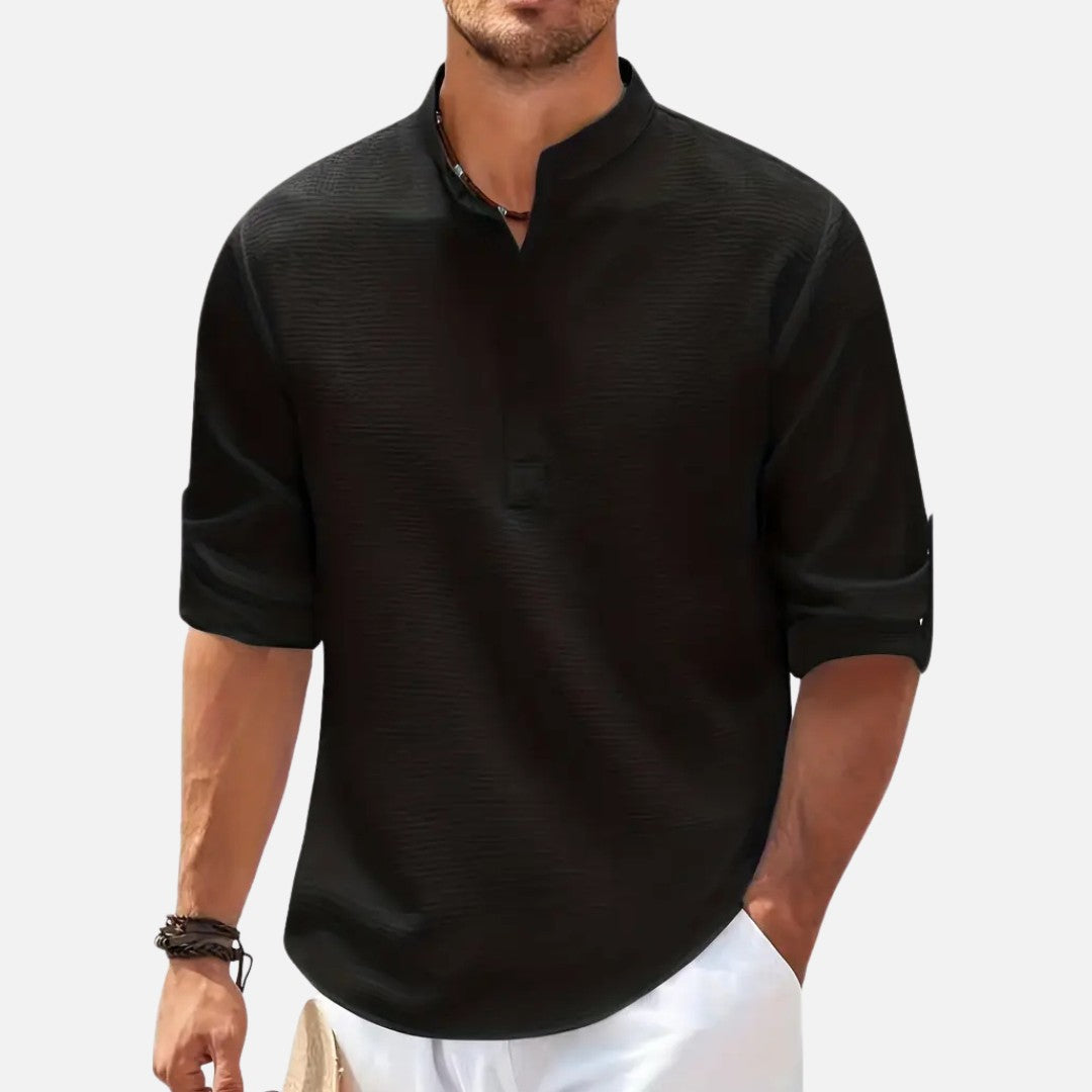 Elara | Men’s Long Sleeve Polo