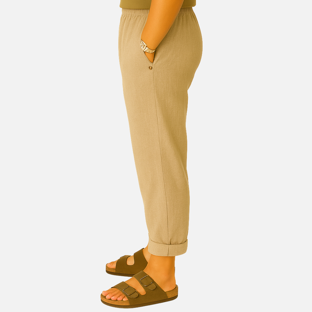 Men’s Breathable Linen Pants – Lightweight Summer Pants