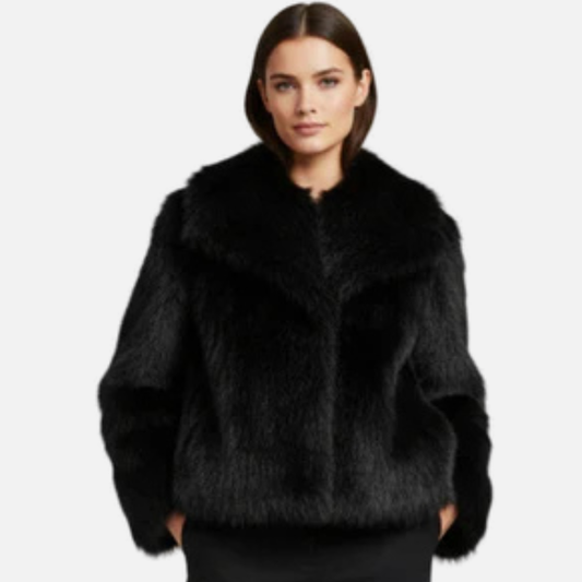 Women's Fur Crop Jacket
