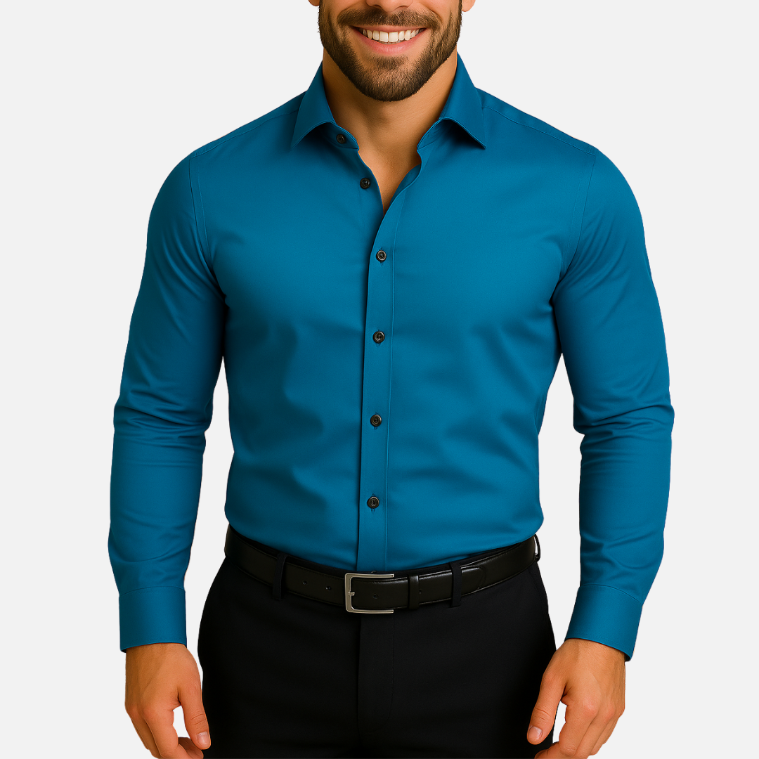 Stretch Shirt – Smart Long Sleeve Business Shirt