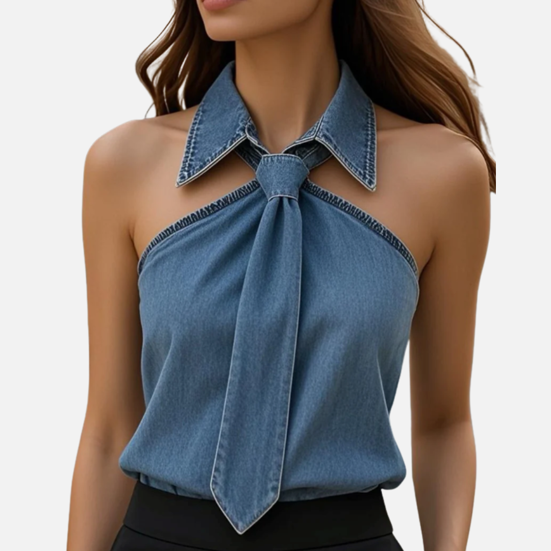 Women’s Halter Neck Blouse Smart