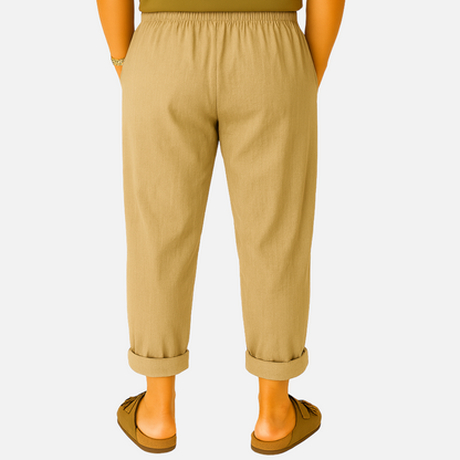 Men’s Breathable Linen Pants – Lightweight Summer Pants