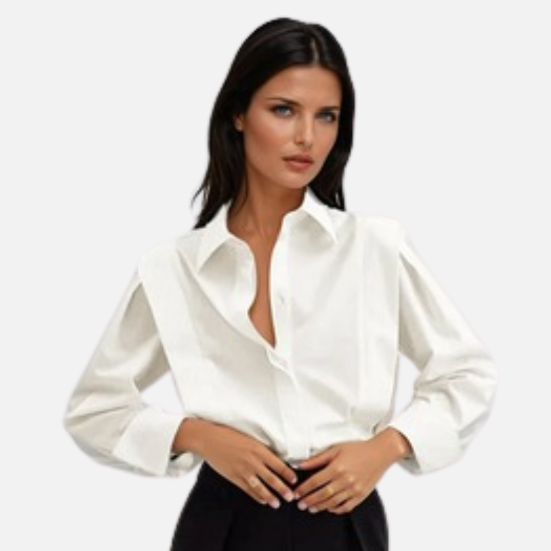 Women's Tailored Satin Shirt
