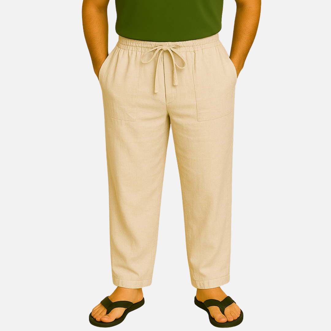 Linen Beach Pants – Lightweight Summer Pants for Men