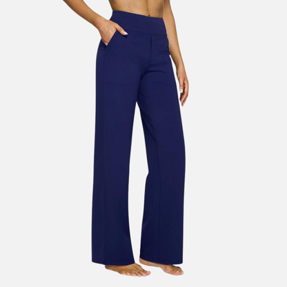 Women's High Waisted Wide-Leg Lounge Pants