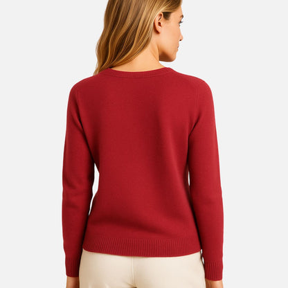 Women's Wool Sweater - Wool Pullover