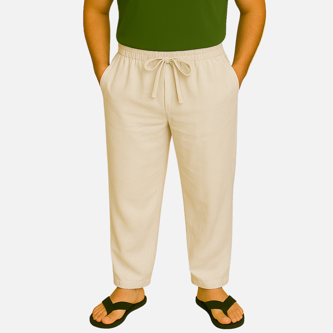 Linen Beach Pants – Lightweight Summer Pants for Men