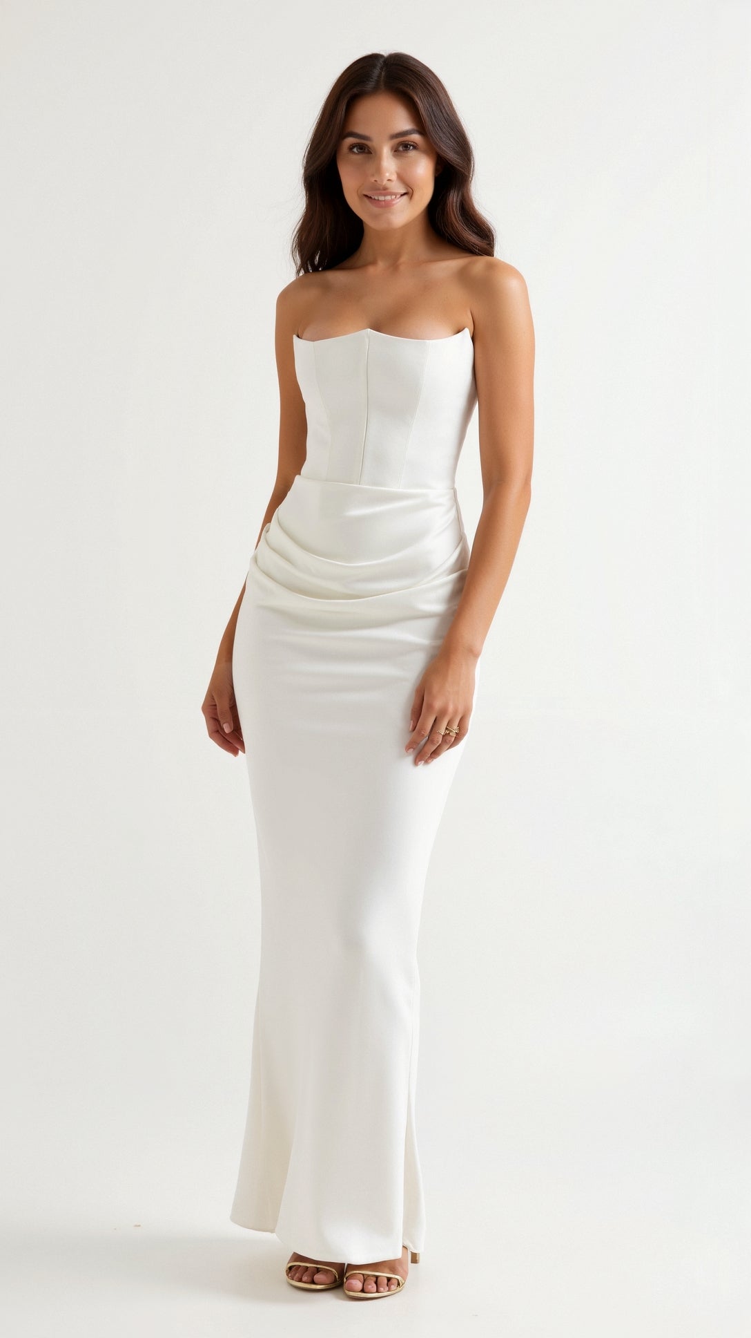 Bella | Women’s Wedding Guest Column Maxi Dress 9