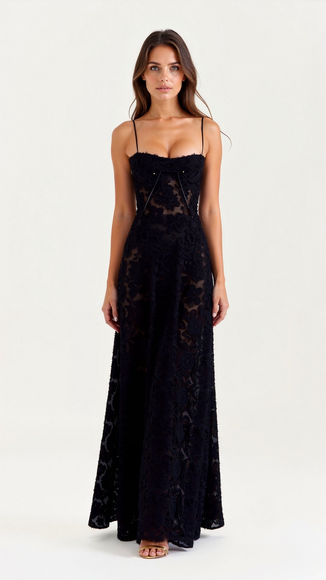 Caroline | Women’s Wedding Guest Slip Maxi Dress 10