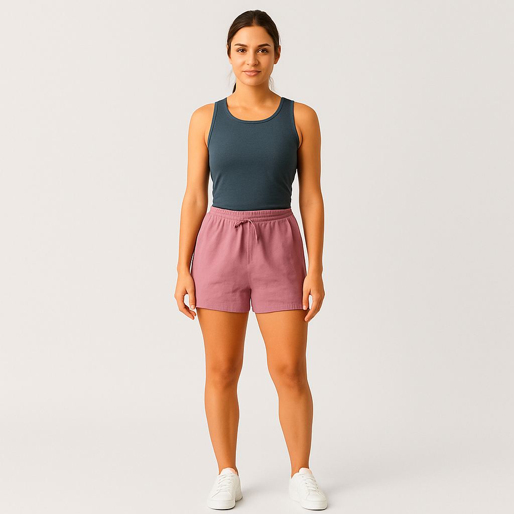 Women’s Linen Shorts - Casual Breathable Shorts
