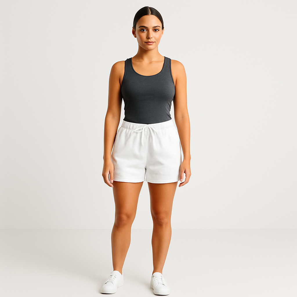 Women’s Linen Shorts - Casual Breathable Shorts