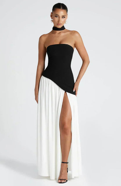Emily | Women Wedding Guest Asymmetric Maxi Dress 3