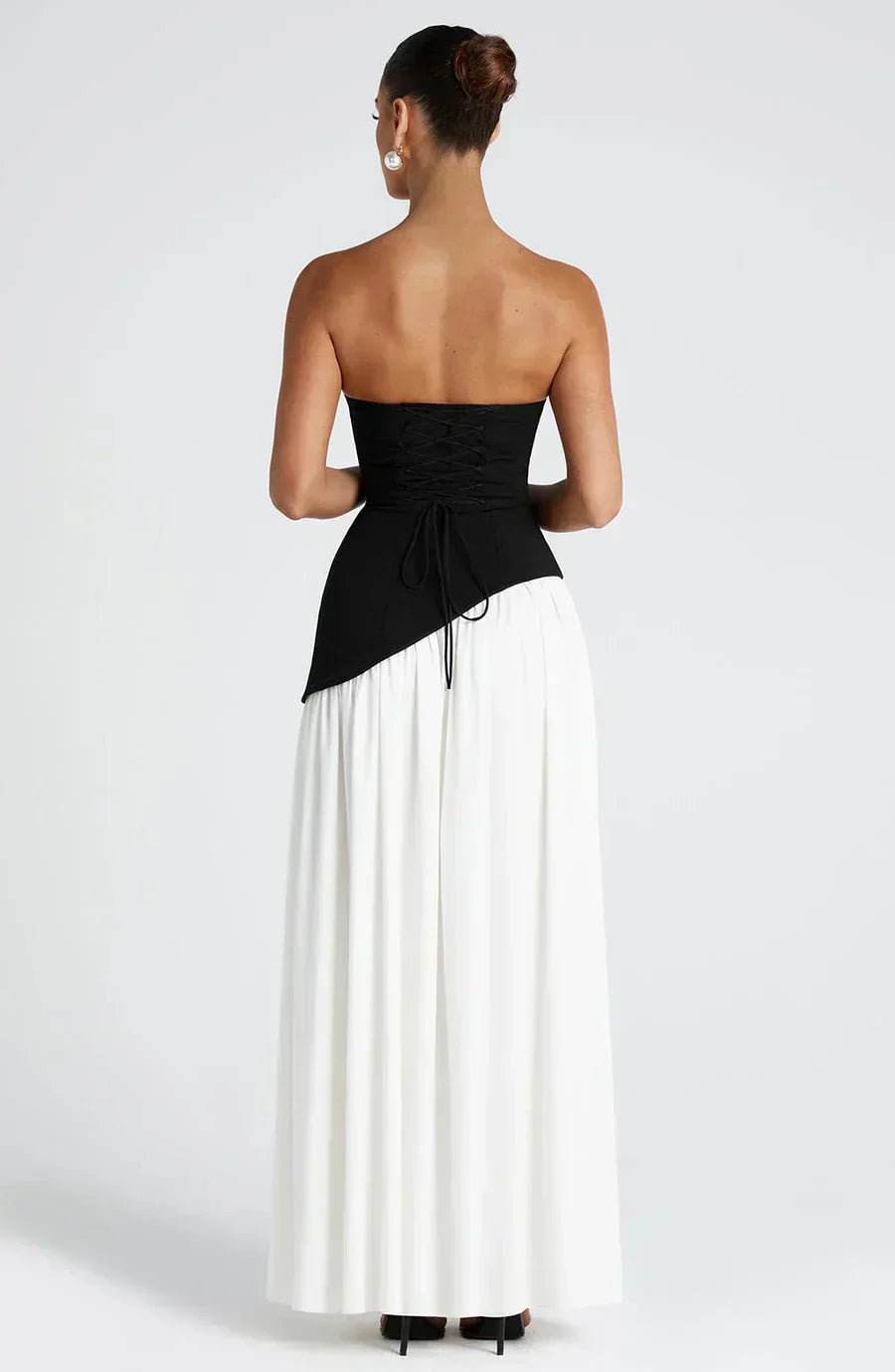 Emily | Women Wedding Guest Asymmetric Maxi Dress 5