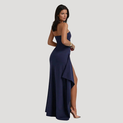 Emma | Women’s Wedding Guest Strapless Maxi Dress 3