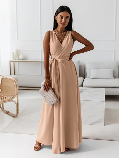Hailey | Women Wedding Guest Elegant Wrap Maxi Dress 4