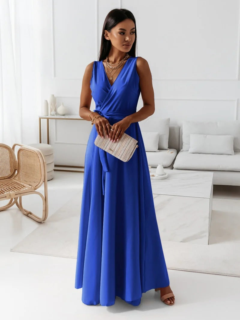 Hailey | Women Wedding Guest Elegant Wrap Maxi Dress 6