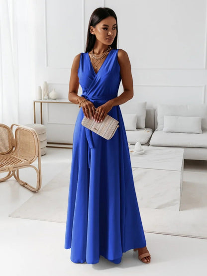 Hailey | Women Wedding Guest Elegant Wrap Maxi Dress 6