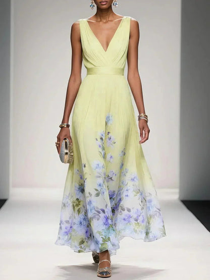 Isabella | Women's Floral Print Wedding Guest Dress 2