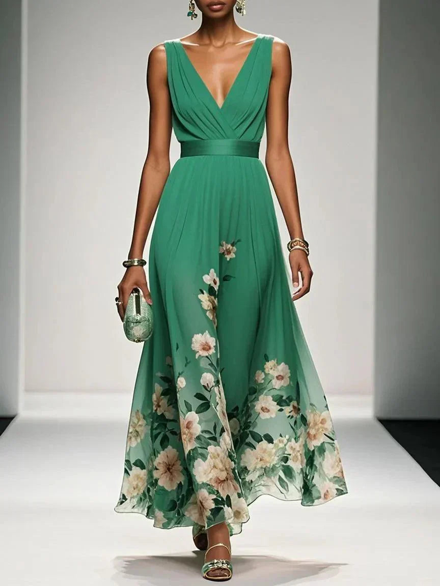 Isabella | Women's Floral Print Wedding Guest Dress 7