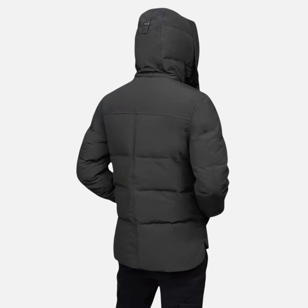 Men’s Jacket Quilted Winter with Hood