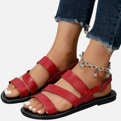 Women's Orthopedic Strappy Flat Sandals