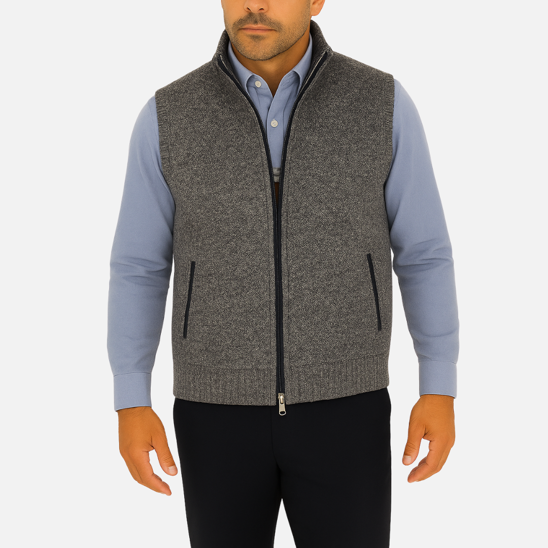 Men's Soft Bodywarmer – Lightweight Sleeveless Vest