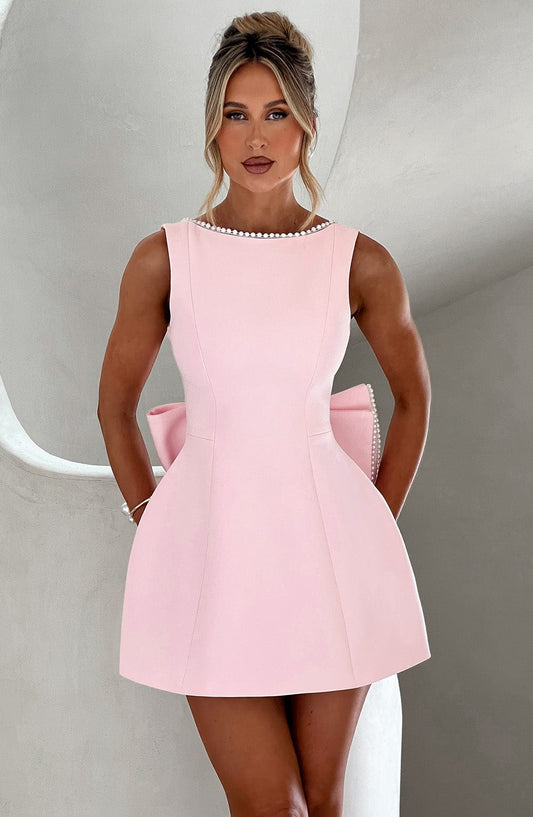 Kylie | Women's Wedding Guest Structured Mini Dress 0